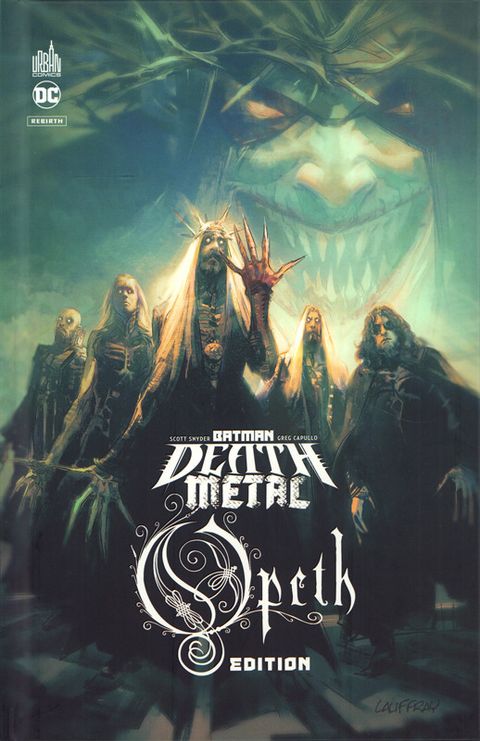 Couverture de l'album Batman : Death Metal Opeth Edition