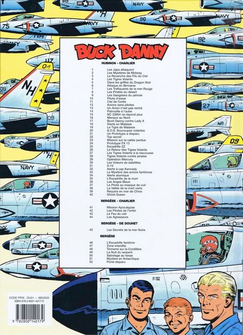 Aperçu de l'album Buck Danny tome 52 - Porté Disparu
