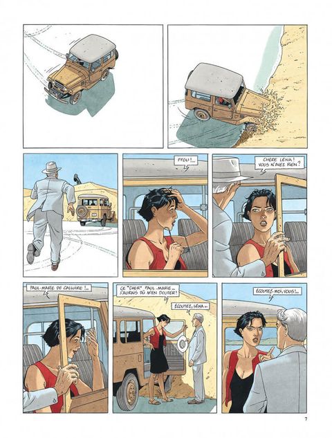 Aperçu de l'album Le long voyage de Léna tome 2 - Léna et les Trois Femmes