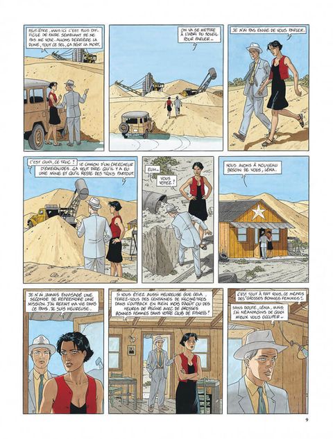 Aperçu de l'album Le long voyage de Léna tome 2 - Léna et les Trois Femmes