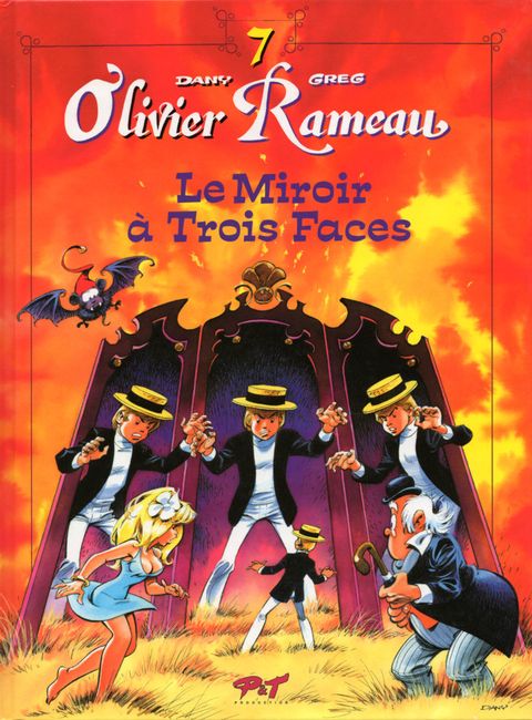 Couverture de l'album Le Miroir à Trois Faces