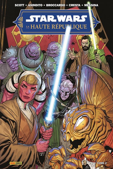 Couverture de l'album Star Wars : La Haute République - Phase II tome 2 - Bataille pour la Force