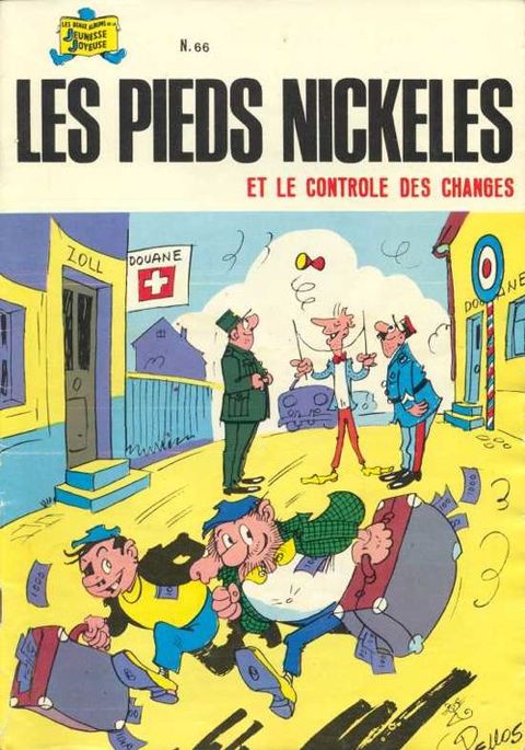Couverture de l'album Les Pieds Nickelés et le contrôle des changes