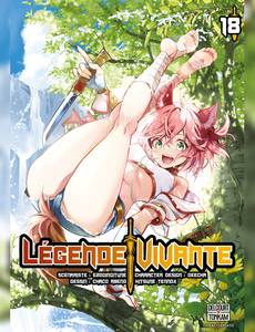 Couverture du premier album de la série Legende vivante