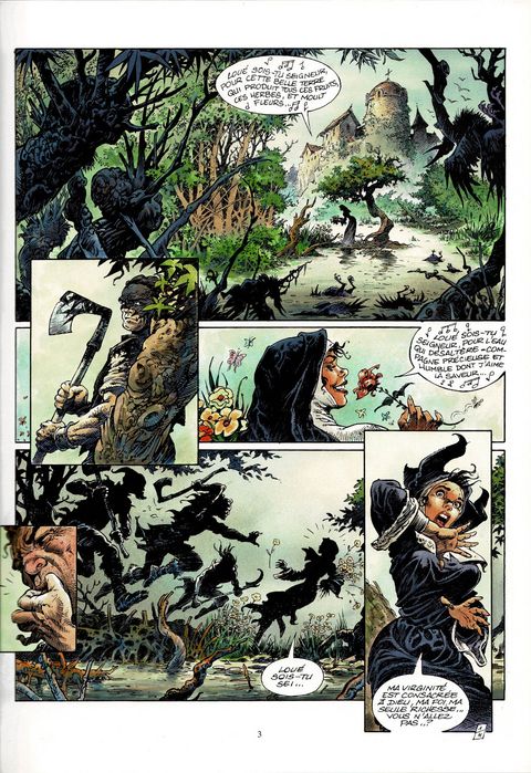Aperçu de l'album Mortepierre tome 4 - Le Sceau de l'Ogre