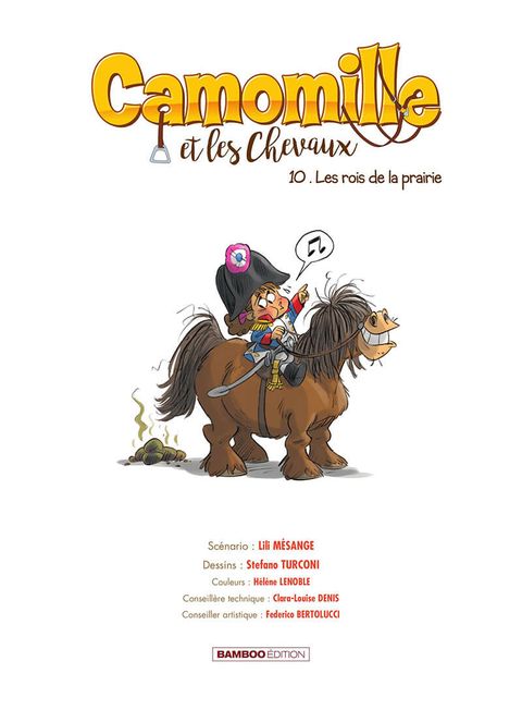 Aperçu de l'album Camomille et les Chevaux tome 10 - Les rois de la prairie
