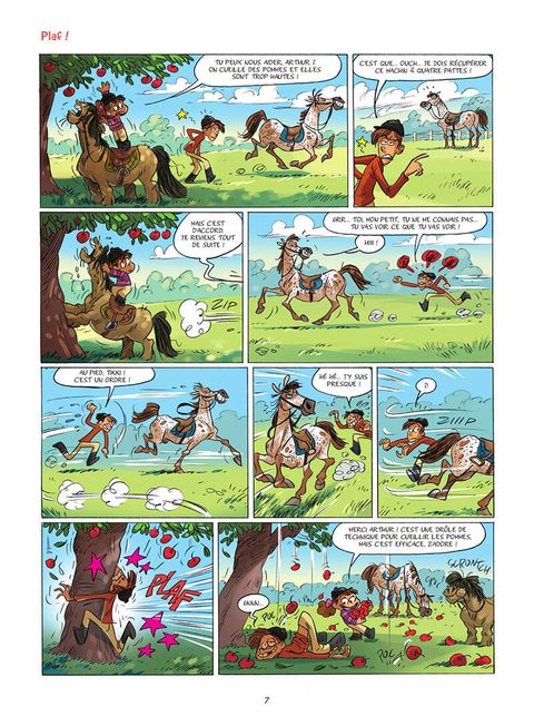 Aperçu de l'album Camomille et les Chevaux tome 10 - Les rois de la prairie