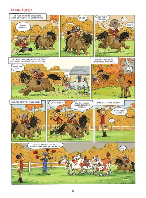 Aperçu de l'album Camomille et les Chevaux tome 10 - Les rois de la prairie