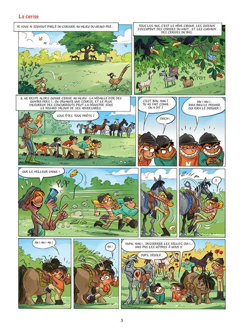 Aperçu de l'album Camomille et les Chevaux tome 10 - Les rois de la prairie