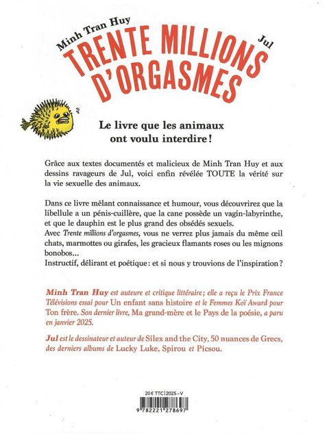 Aperçu de l'album Trente millions d'orgasmes - La Vie sexuelle des animaux