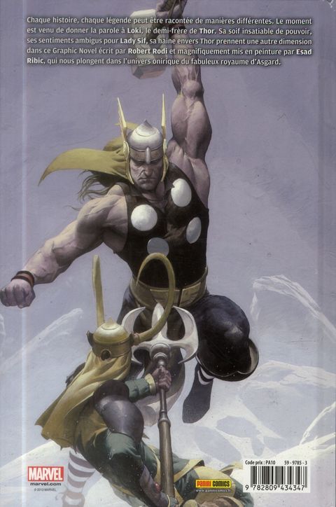 Aperçu de l'album Thor/Loki