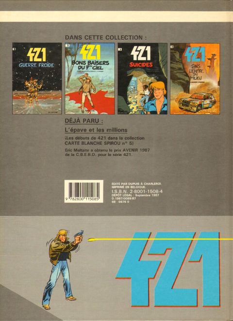 Aperçu de l'album 421 tome 5 - Scotch malaria