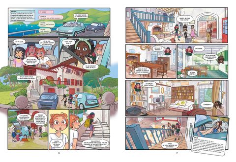 Aperçu de l'album Les influenceuses tome 3 - Les #4mies en vacances !