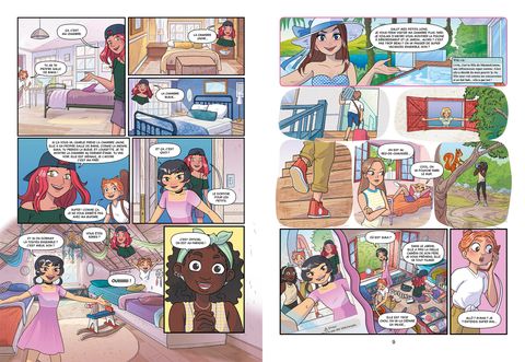 Aperçu de l'album Les influenceuses tome 3 - Les #4mies en vacances !