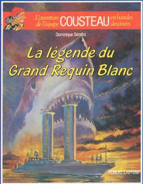 Couverture de l'album La Légende du grand requin Blanc T1