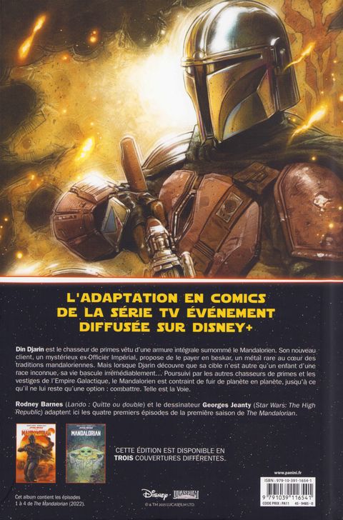 Aperçu de l'album Star Wars : The Mandalorian tome 1 - The Mandalorian