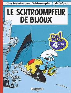 Couverture de l'album Le Schtroumpfeur de bijoux