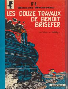 Couverture de l'album Les douze travaux de Benoît Brisefer
