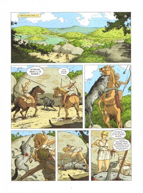 Aperçu de l'album Omula et Rema tome 2 - La Naissance d'un empire