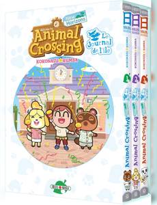 Couverture de l'album Animal Crossing - Le Journal de l'île - Coffret T01 A T03