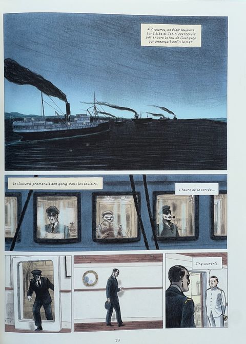 Aperçu de l'album Simenon tome 1 - Le Passager du Polarlys