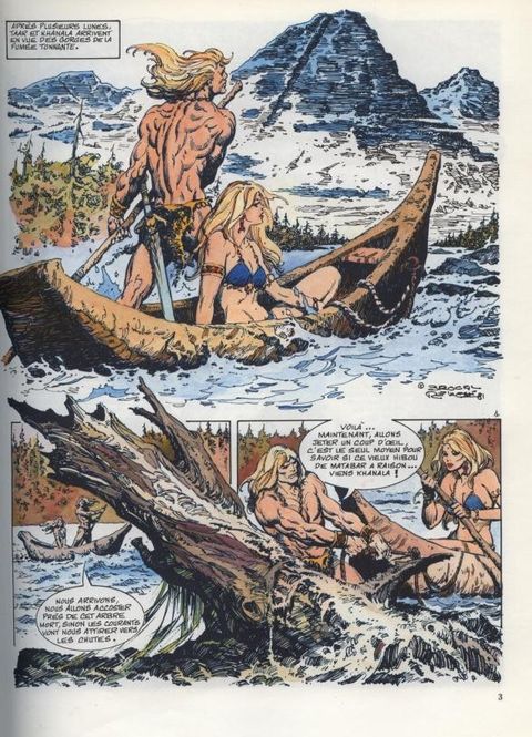 Aperçu de l'album Taar, le rebelle tome 7 - La cité engloutie