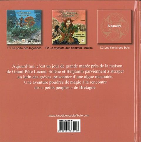 Aperçu de l'album Les Korrigans d'Elidwenn tome 2 - Le mystère des hommes-crabes