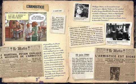 Aperçu de l'album Les enfants de la Résistance : le journal de 1940 à 1943 - Le Journal de 1940 à 1943