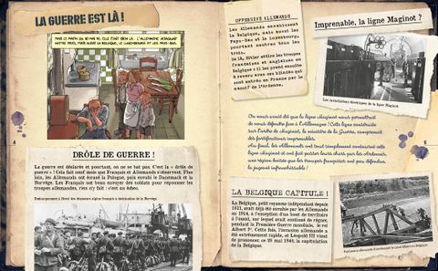 Aperçu de l'album Les enfants de la Résistance : le journal de 1940 à 1943 - Le Journal de 1940 à 1943