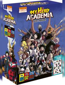 Couverture de l'album Coffret My Hero Academia vol. 1 à 3