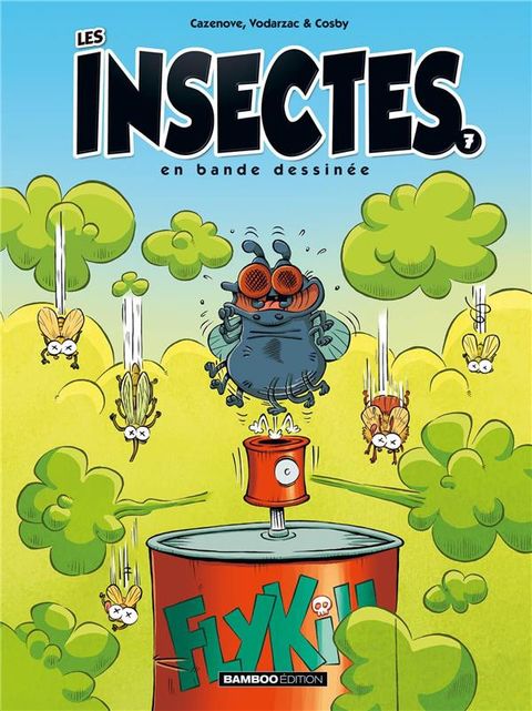 Couverture de l'album Les insectes en Bd
