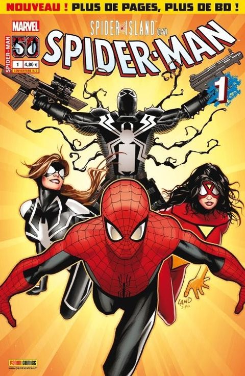 Couverture de l'album Spider-Island 1/4