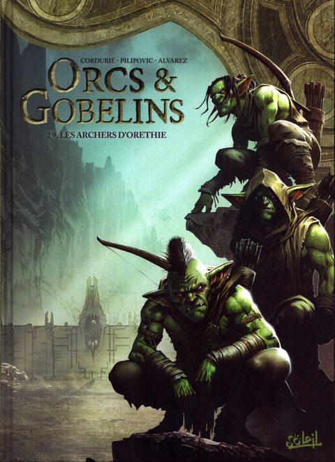 Couverture de l'album Les Archers d'Orethie