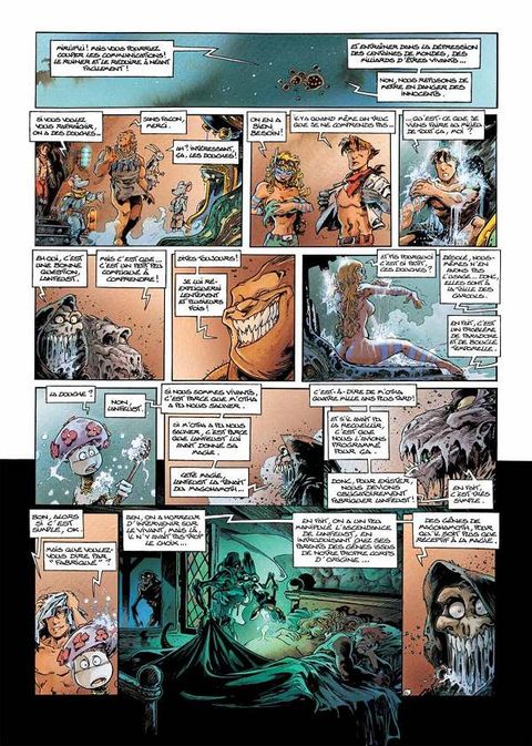 Aperçu de l'album Lanfeust des Étoiles tome 7 - Le Secret des Dolphantes