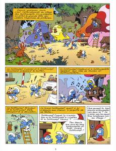 Aperçu 3 de l'album Les Schtroumpfs tome 17 - Le Schtroumpfeur de bijoux