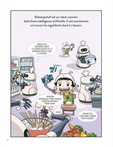 Aperçu 3 de l'album L'intelligence artificielle en manga - Le mystère du chat robot