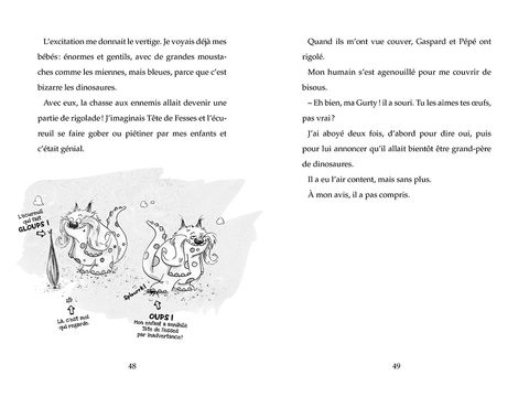 Aperçu de l'album Le journal de Gurty tome 6 - Mes bébés dinosaures