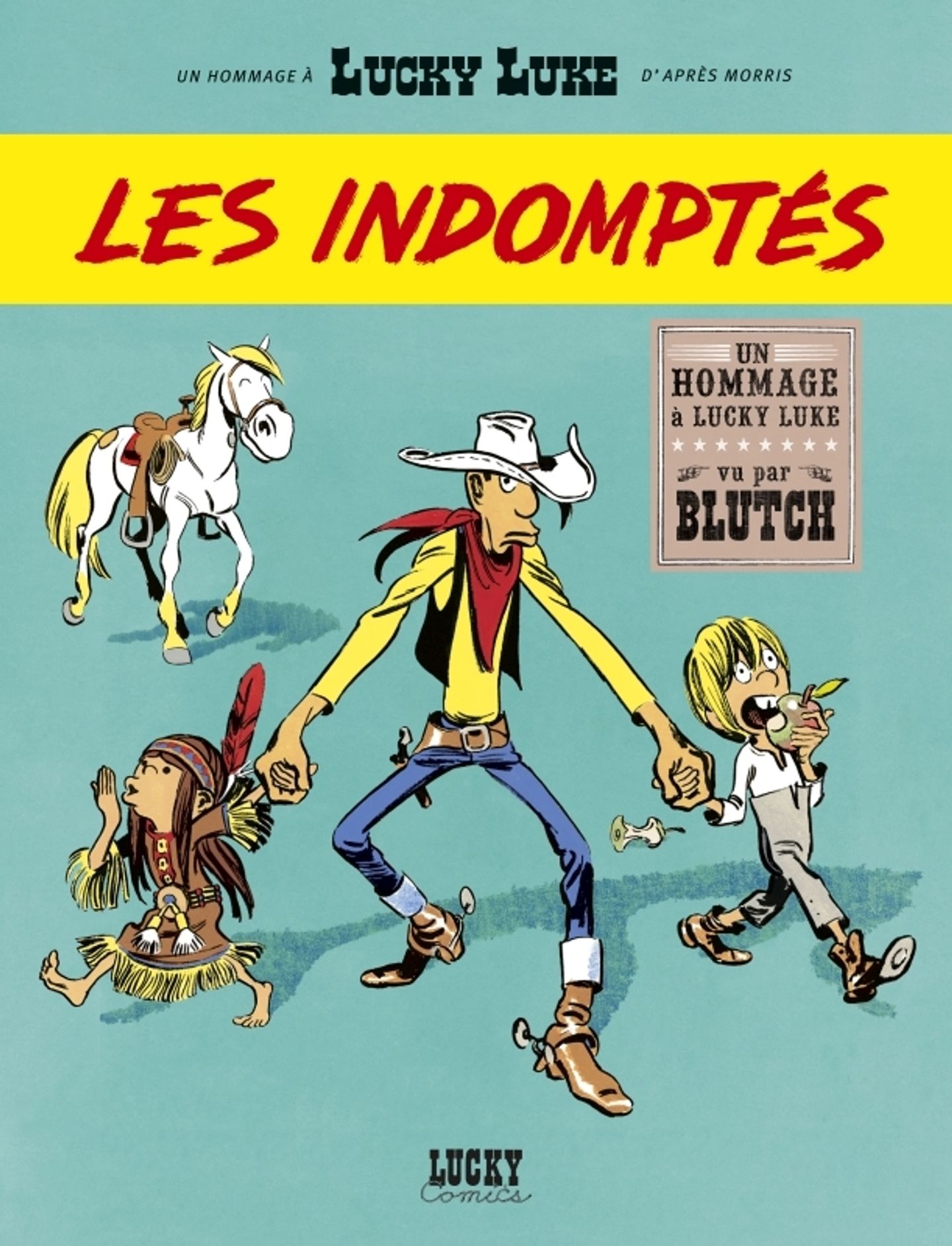 Lucky Luke (vu par) tome 6 - Les Indomptés - Bubble BD, Comics