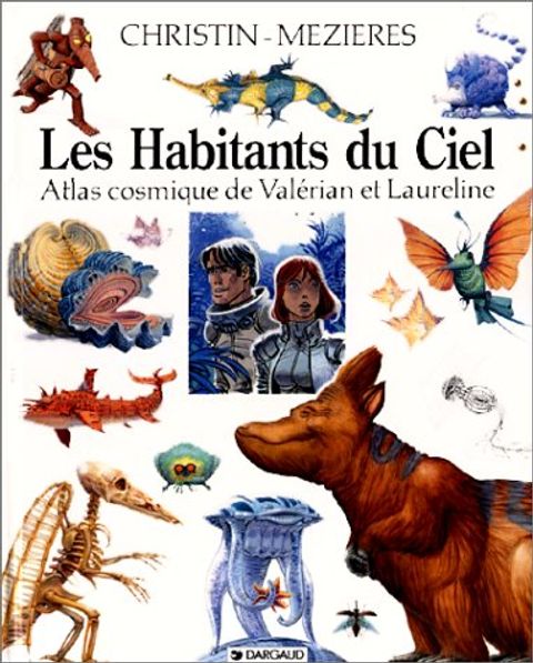 Couverture de l'album Les habitants du ciel (Atlas cosmique de Valérian et Laureline)