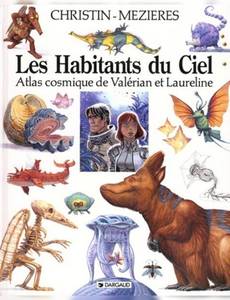 Couverture de l'album Les habitants du ciel (Atlas cosmique de Valérian et Laureline)