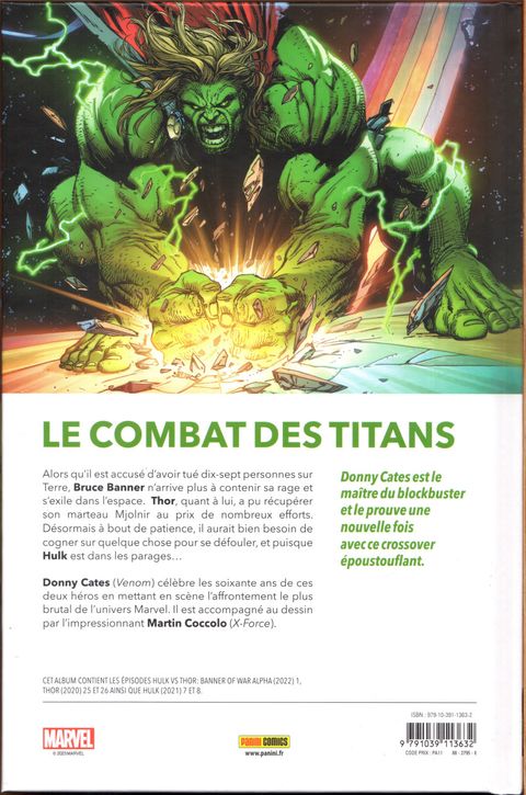 Aperçu de l'album Hulk Vs Thor : Banner of War