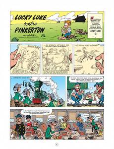 Aperçu 5 de l'album Lucky Luke (Les Aventures de ... d'après Morris) tome 4 - Lucky Luke contre Pinkerton