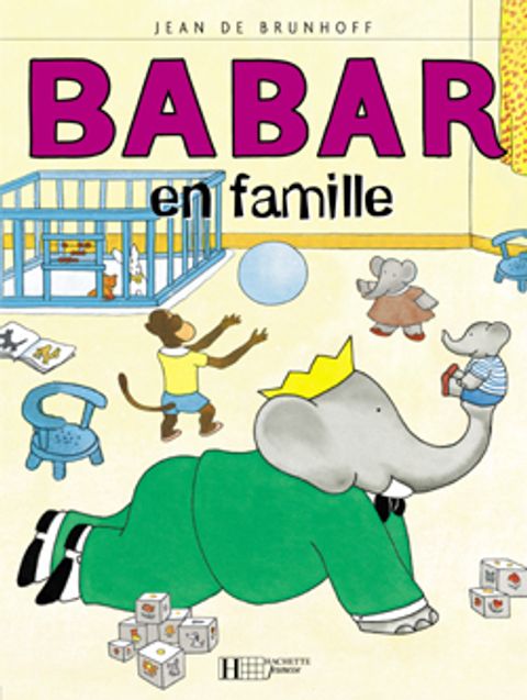 Couverture de l'album Babar en Famille
