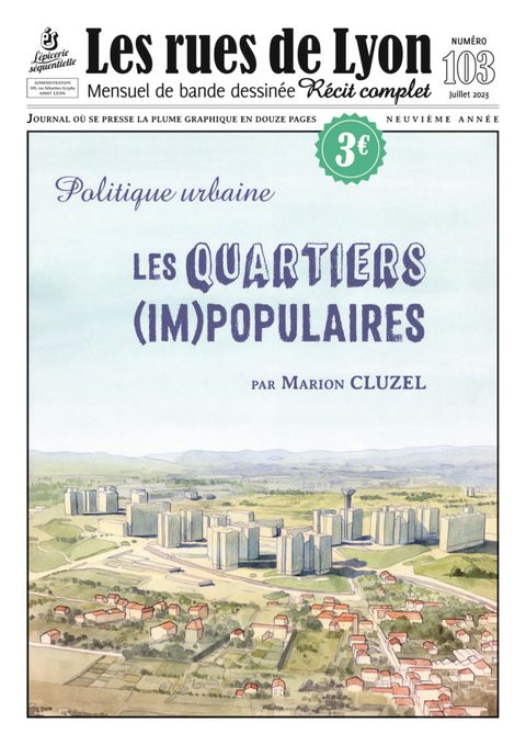 Couverture de l'album Politique urbaine, les quartiers (im)populaires