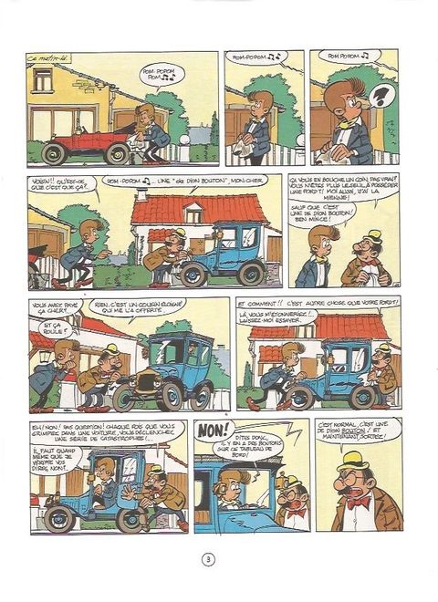 Aperçu de l'album Marc Lebut et son voisin tome 13 - La ford T recalcitrante