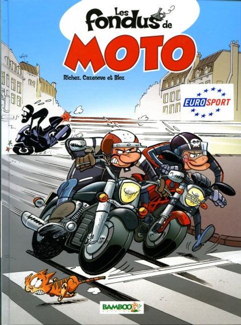 Couverture de l'album Les fondus de moto