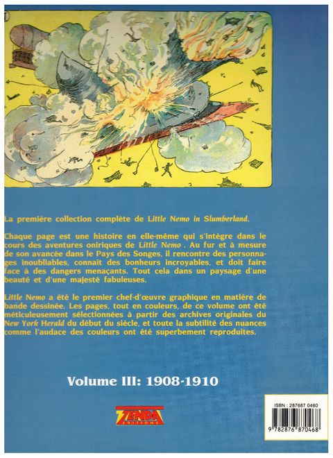 Aperçu de l'album Little Nemo In Slumberland tome 3 - 1908-1910