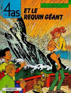 Couverture de l'album Les 4 as et le Requin Géant