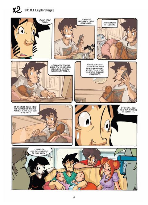 Aperçu de l'album Les Geeks tome 9 - La Communauté du Nano