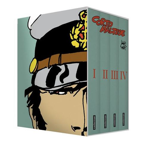 Couverture de l'album Corto Maltese - Coffret intégral 5 tomes